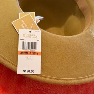 Brand new Michael Kors Camel Wool Hat
